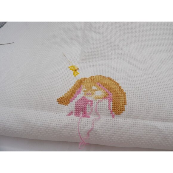 Design Works Baby Alphabet Birth Record Cross Stitch Kit - Picture 2 of 3